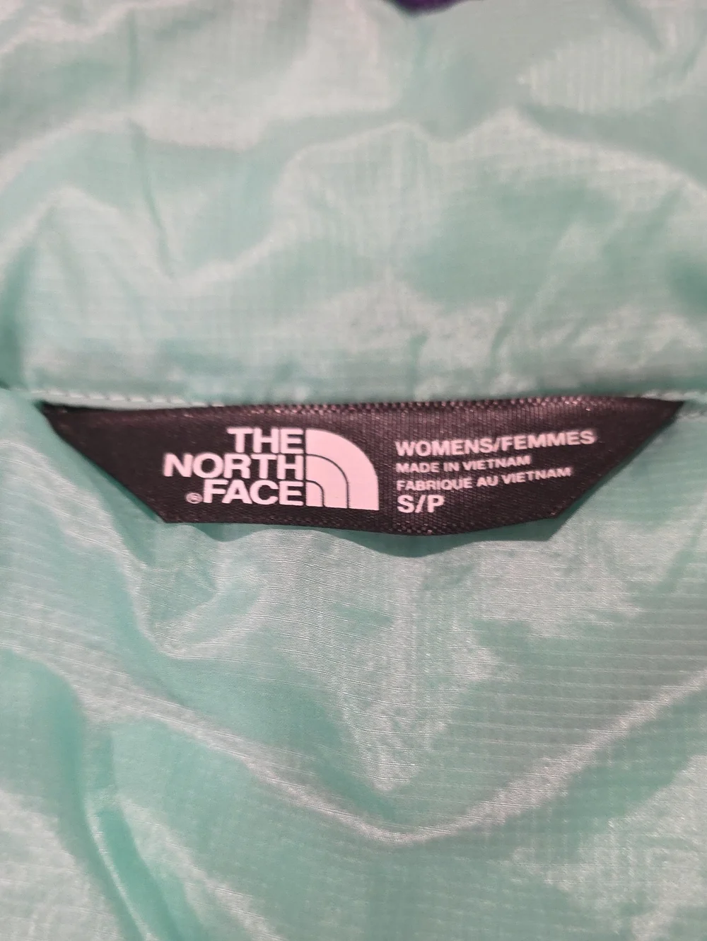 The North Face Women’s Purple Quilted Puffer Jacket Teal Interior Women S